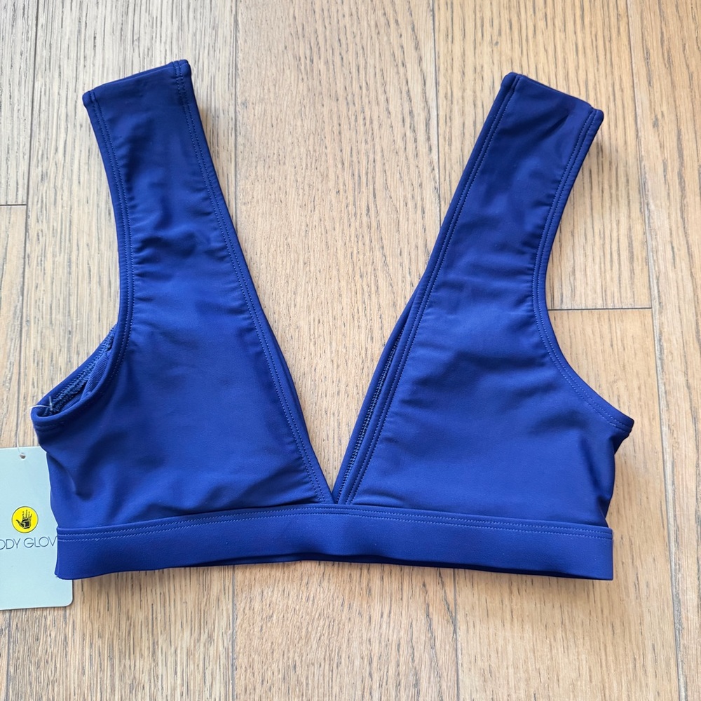 Body Glove Blue Bikini Top Size S - NWT - Picture 3 of 5